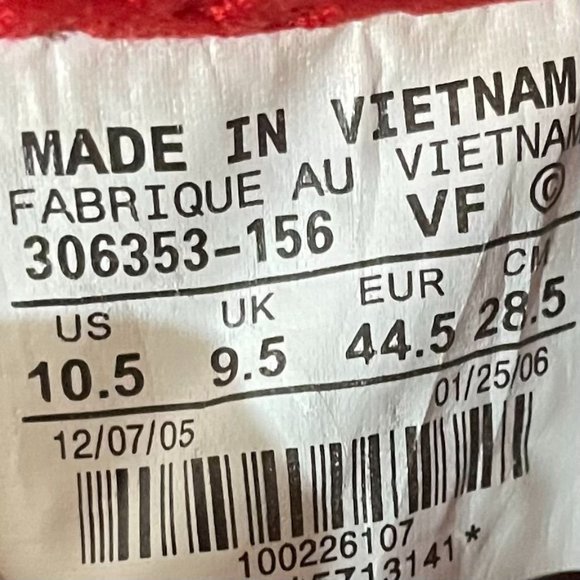 EXCLUSIVE Nike Air Force 1 Purple White Red Size 10.5 Men's SHIPS ASAP Af1 - Picture 8 of 9